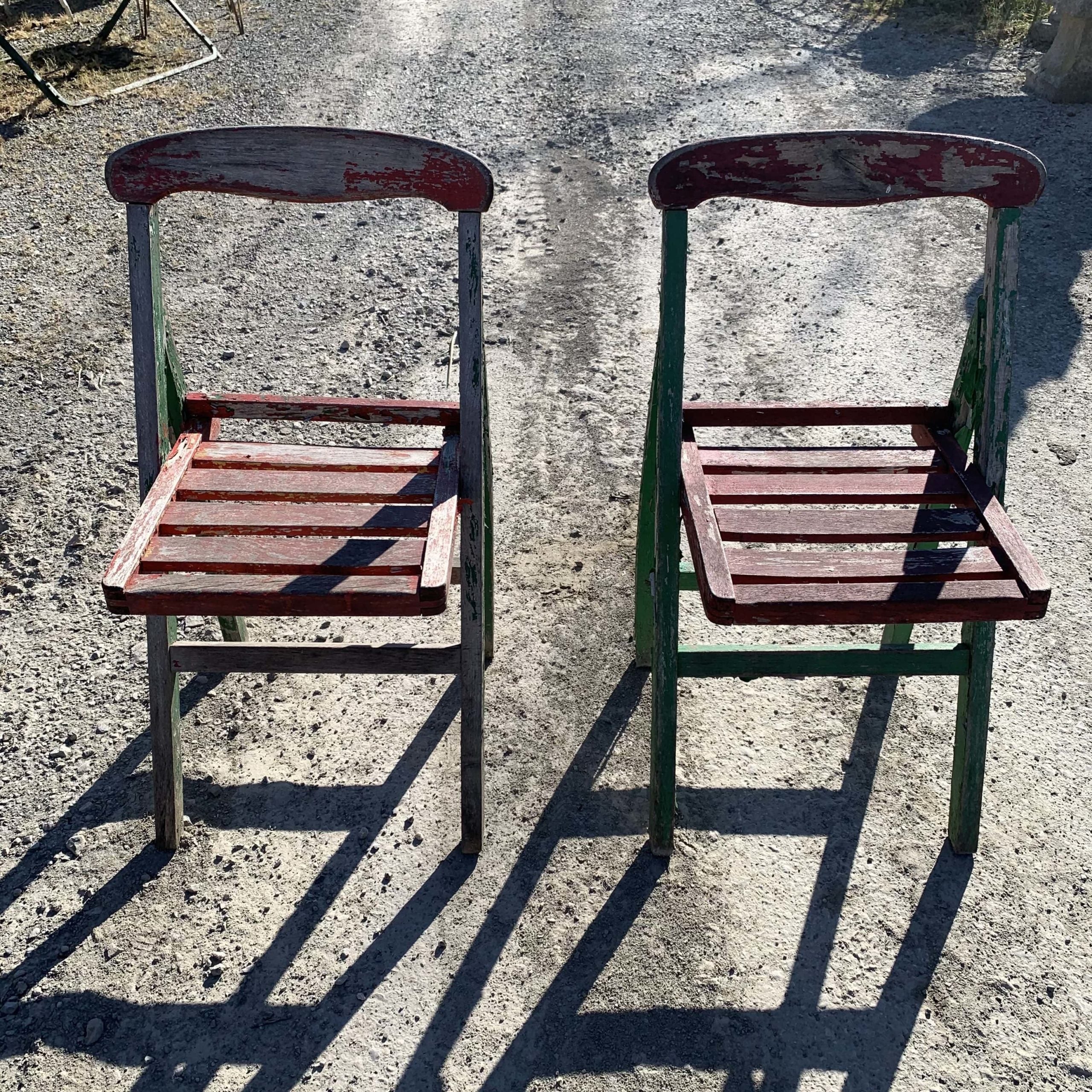 Antiche sedie in legno