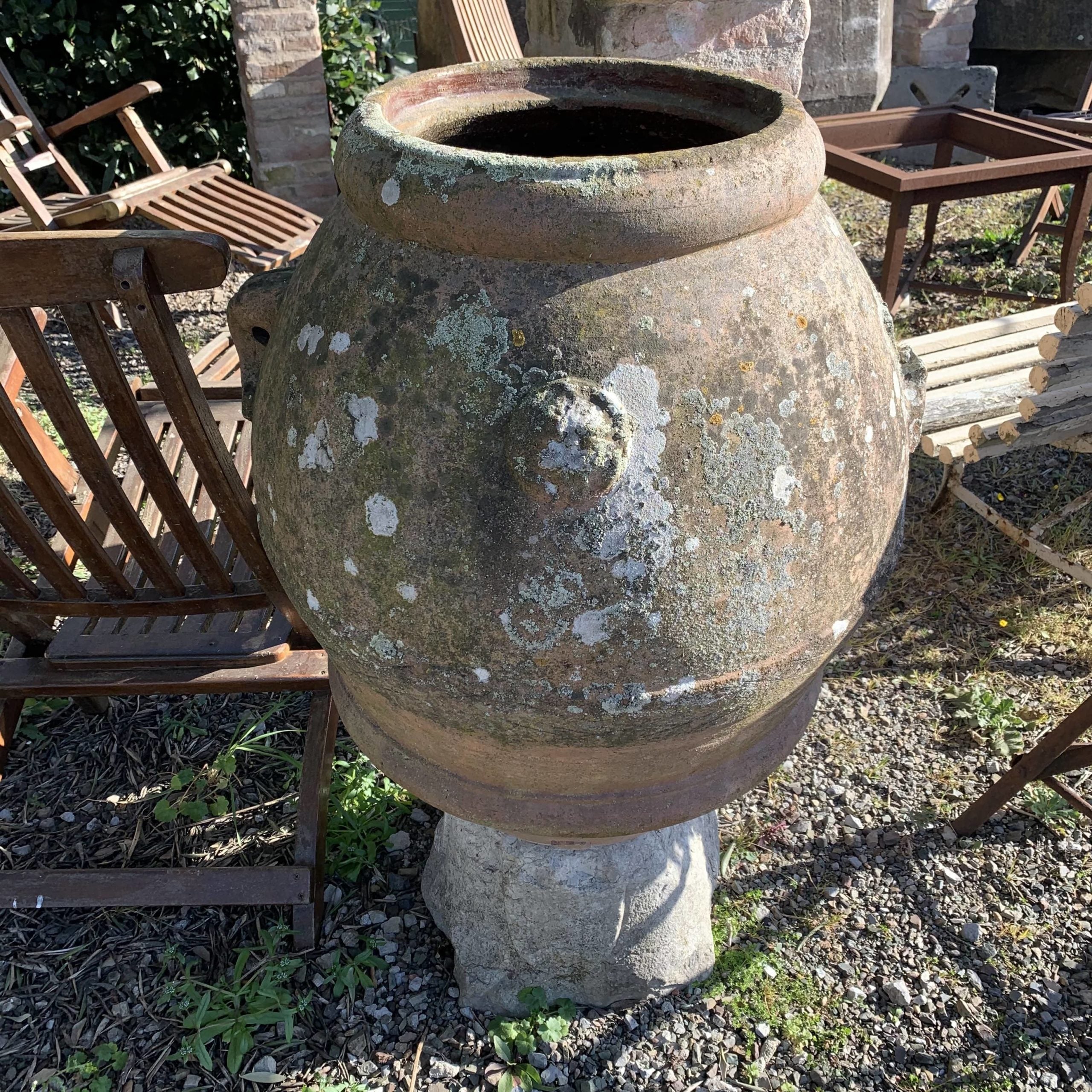 Ancient terracotta jar