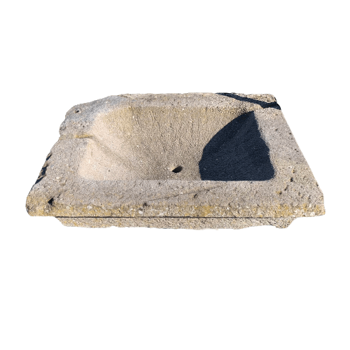 Stone sink with countersink - LAV 067