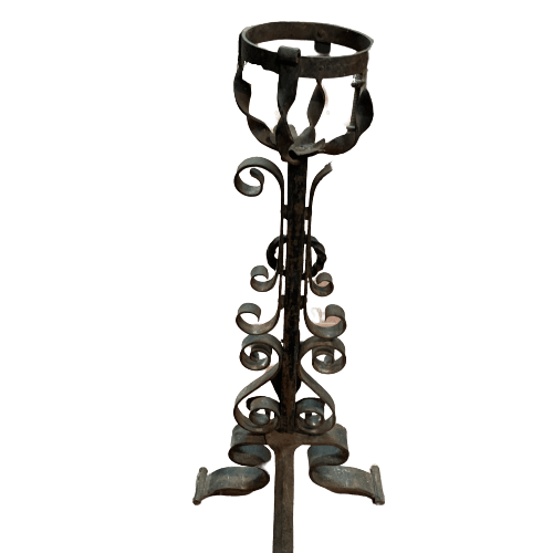 Alari in ferro antico