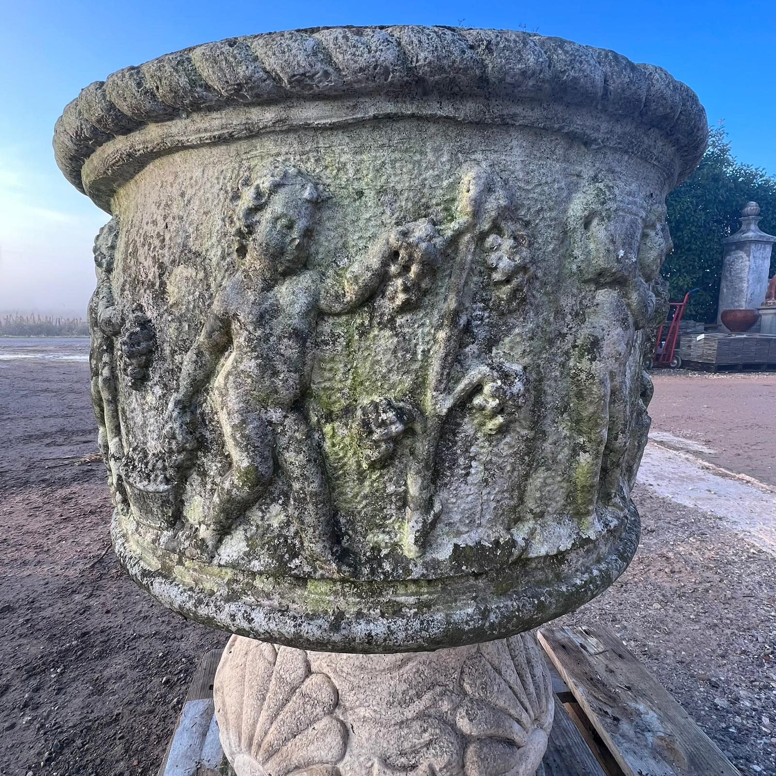 vaso pietra laterale