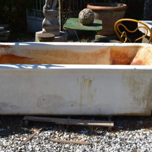 Glazed terracotta tank