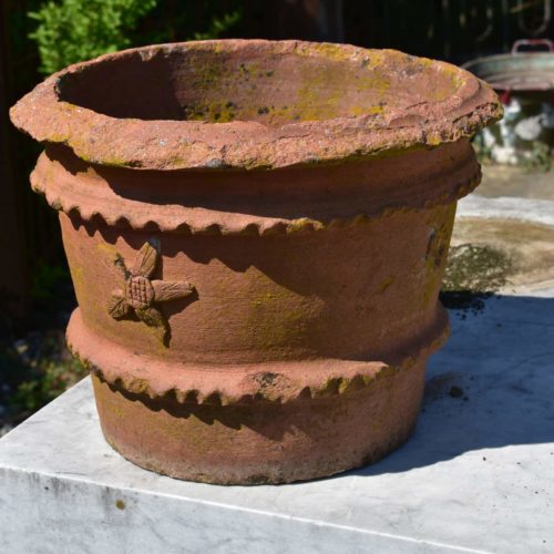 Ancient terracotta vase