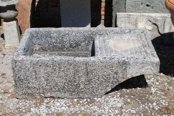 Ancient stone washbasin