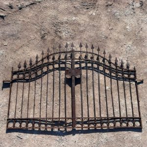 cancello in ferro 240 cm